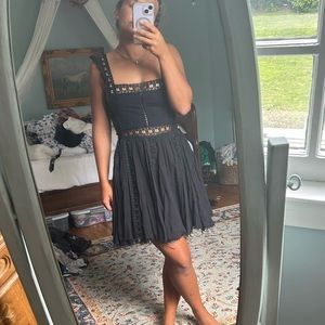 Free People Black Mini